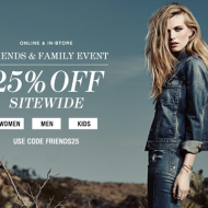 7 For All Mankind Friends Family Sale