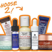 Kiehl's Free 2 Deluxe Samples with Serum Purchase + 3 Complimentary Samples