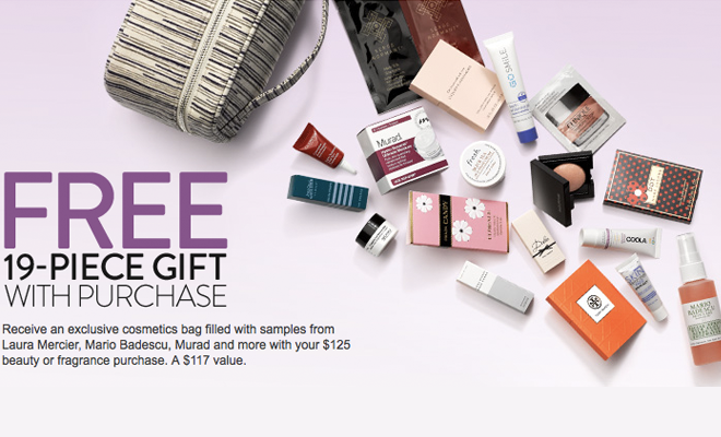 Nordstrom - Free 19-Piece Beauty Gift with Purchase