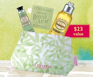 L'Occitane Free Almond Scented Gift with Purchase