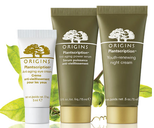 Origins Free Anti-aging Sample Trio with Purchase