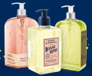 L'Occitane Free Deluxe Shower Gel with Purchase