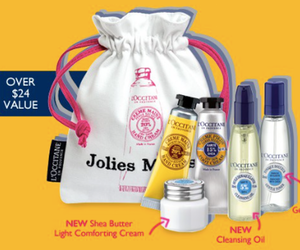 L'Occitane Free Shea Gift Set with Purchase