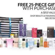 Nordstrom Free 25-Piece Web-Exclusive Gift with Purchase