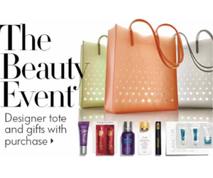 Neiman Marcus: Samples filled beauty bag w/$125 purchase + more