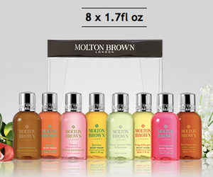 Molton Brown free 8 piece gift with purchase