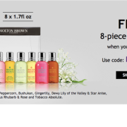 Molton Brown 8 piece gift with purchase