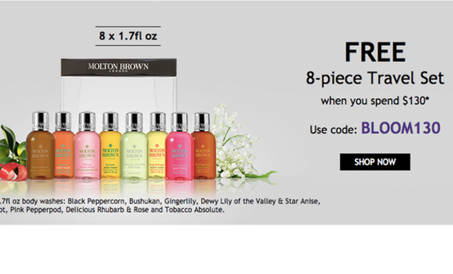 Molton Brown - Free 8-Piece Deluxe Travel Set with Purchase